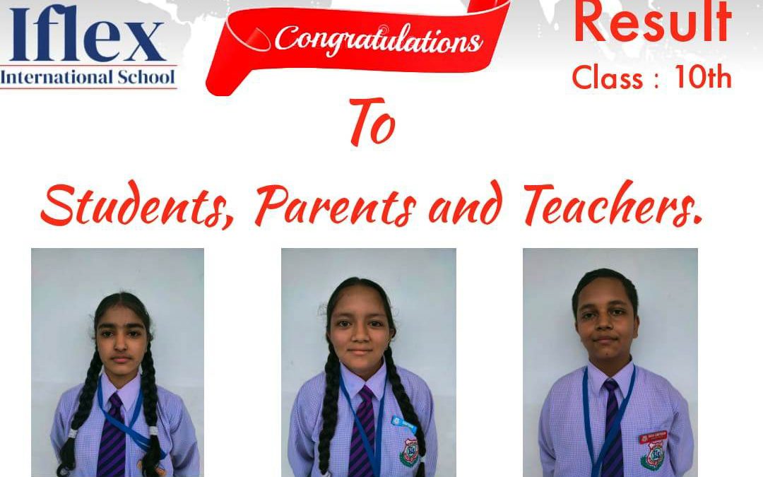 CBSE declared the result of class 10th.